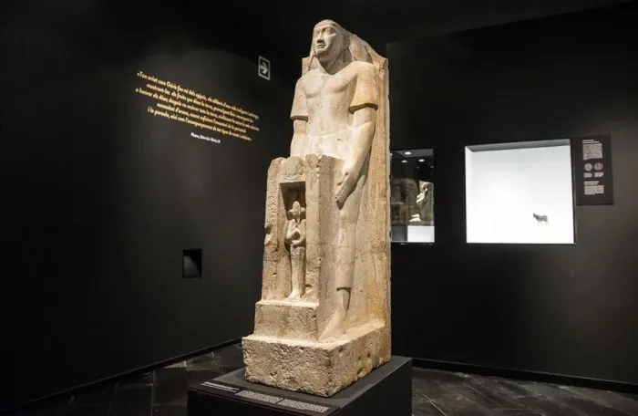 Icult Barcelona 08 03 2016 Reportaje Museu Egipci abre la exsposicion Osiris Dios de Egipto con piezas ineditas de la coleccion Clos FOTO VIOLETA PALAZON